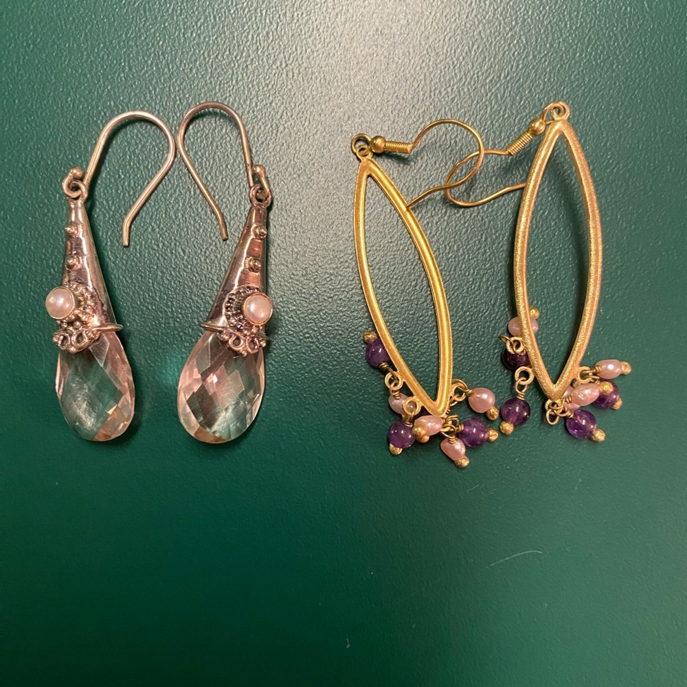 Dangle earring set